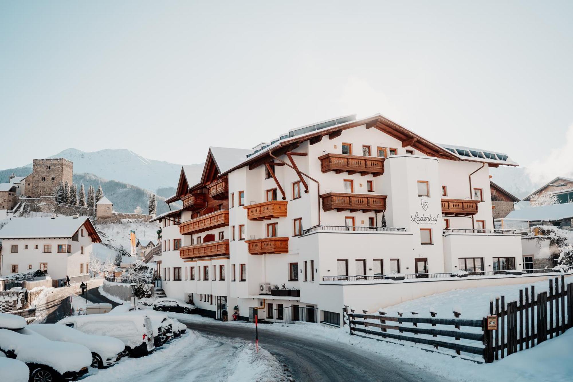 Kinderhotel Laderhof Ladis Exterior foto